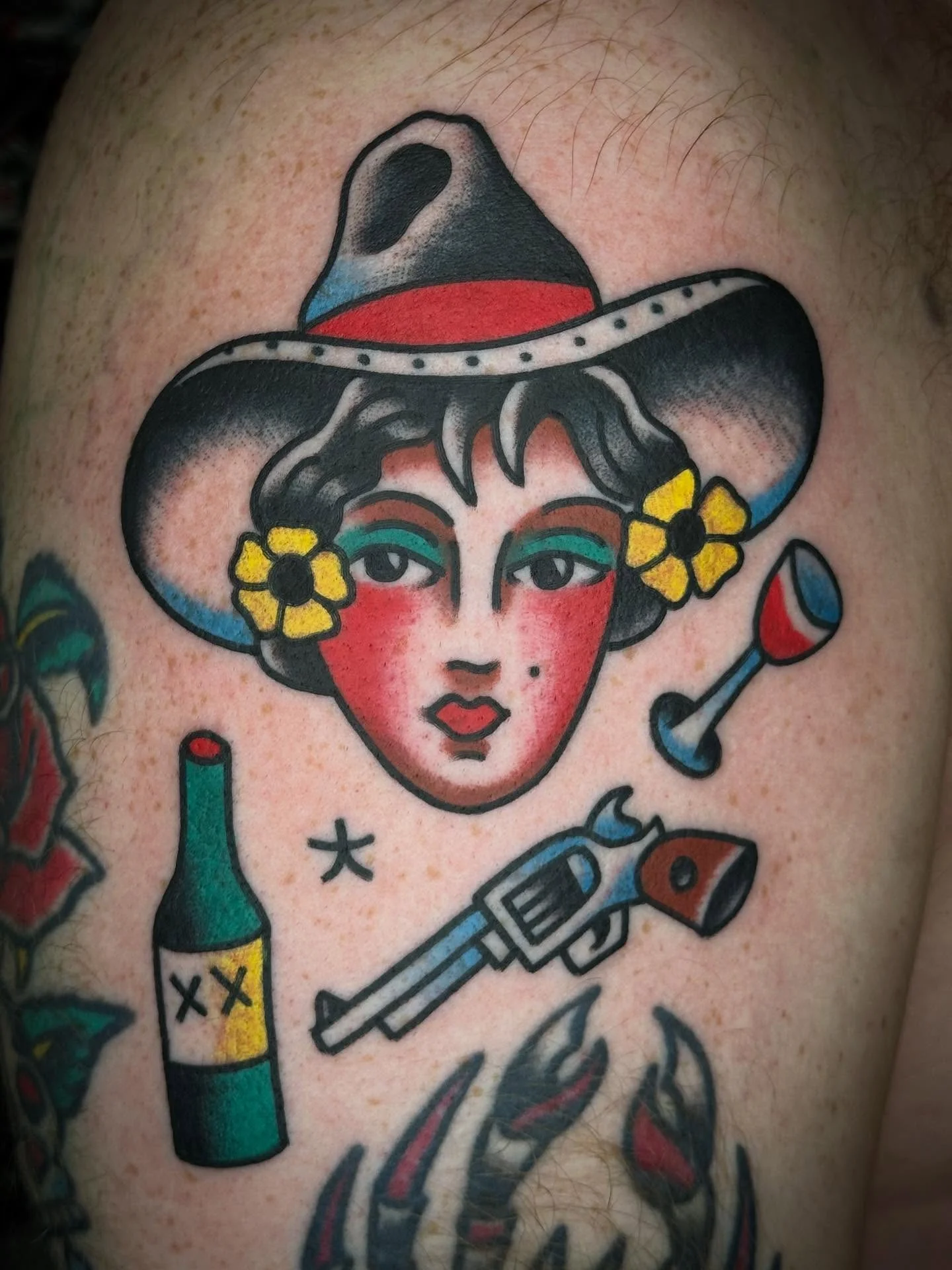 Tattoo studio atmosphere